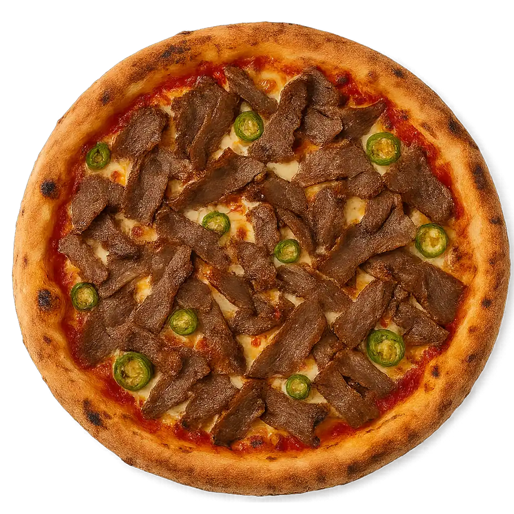 Pizza Döner mit herzhaftem Dönerfleisch